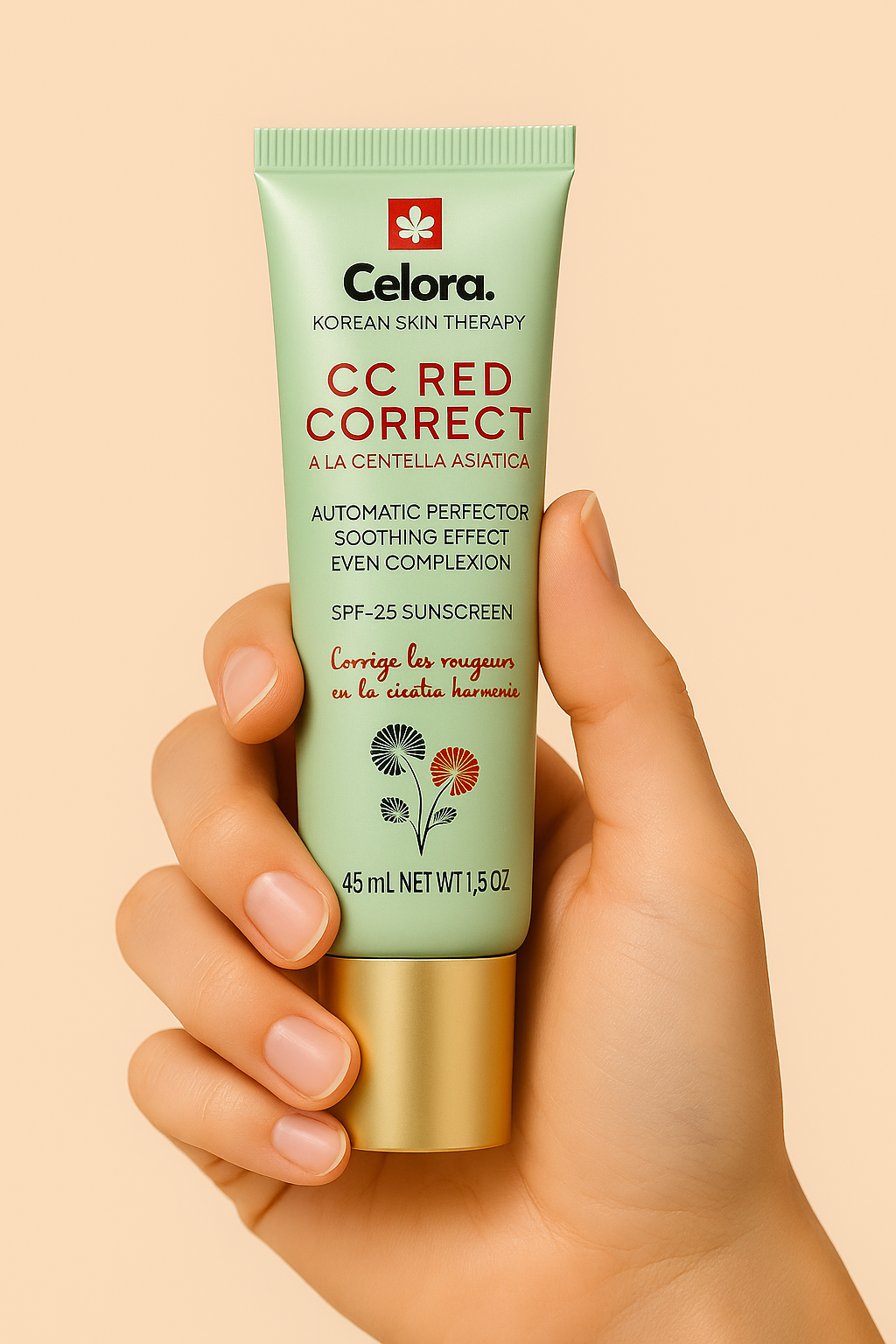 Celora | CC Cream Rød Korrekt