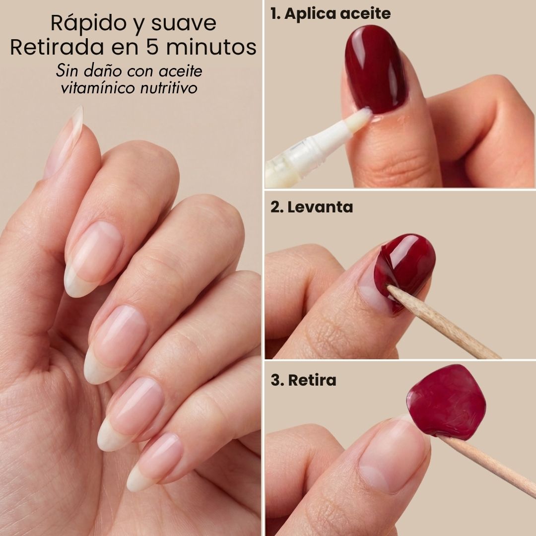 UV-Free Gel Nail Wrap Set