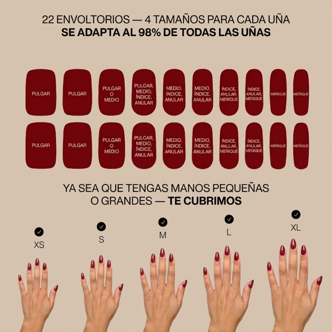 UV-Free Gel Nail Wrap Set