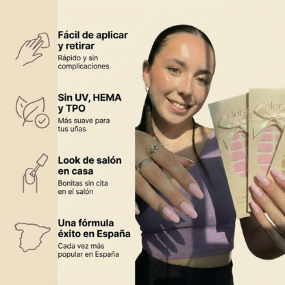 UV-Free Salon Gel Nail Wraps