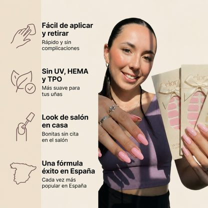 UV-Free Gel Nail Wrap Set