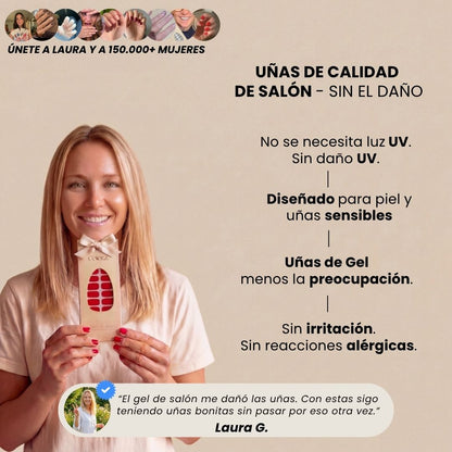 UV-Free Salon Gel Nail Wraps