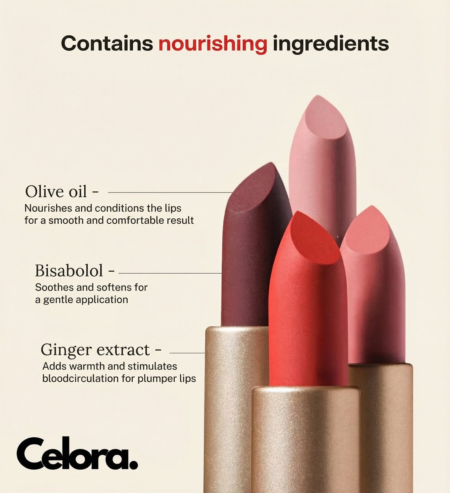 Celora | Velvet Dream Lipstick