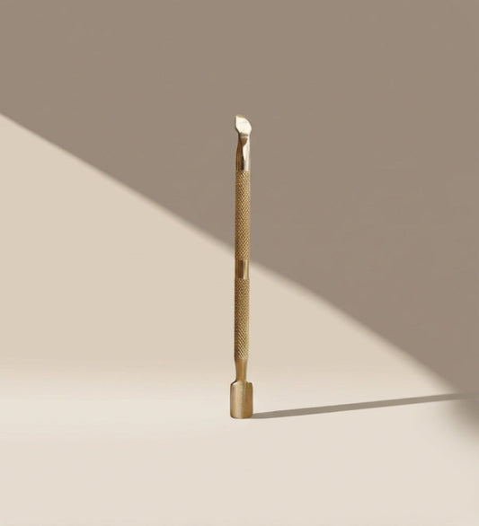 Cuticle Pusher Gold